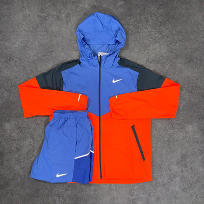 NIKE UV WINDRUNNER SET (ORANGE/BLUE)